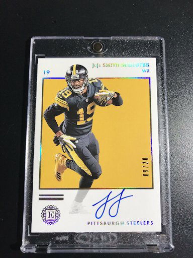 2019 Panini Encased Football NFL JuJu Smith-Schuster On (1 of 1)
