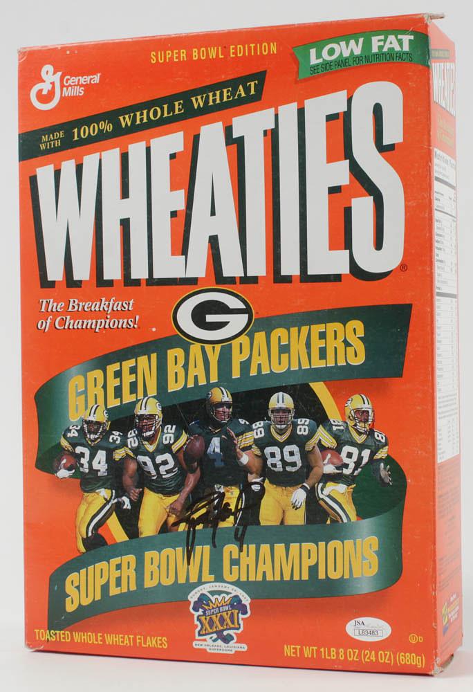 Brett Favre Signed Wheaties Cereal Box (JSA COA (1 of 1)