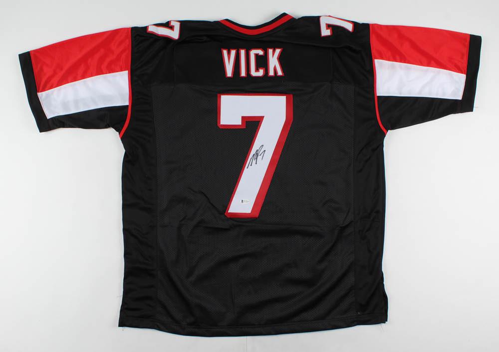 Michael Vick Signed Jersey (Beckett COA) (1 of 2)