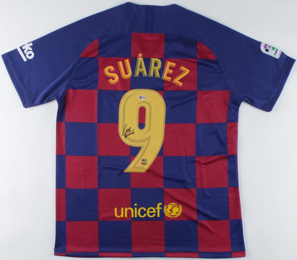 Luis Suarez Signed Jersey (Beckett COA) (1 of 1)
