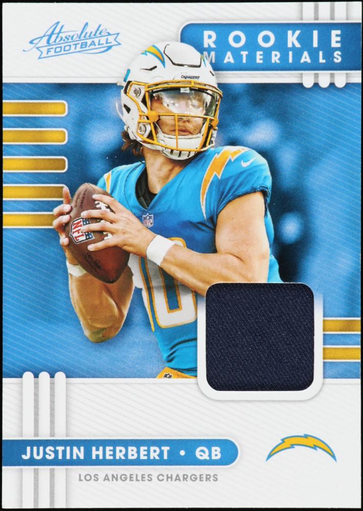 Justin Herbert 2020 Absolute Absolute Rookie Materials (1 of 1)