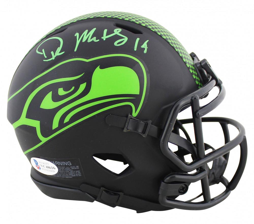 DK Metcalf Signed Seahawks Eclipse Alternate Speed Mini (1 of 1)