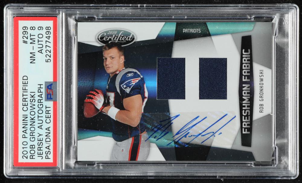 Rob Gronkowski 2010 Certified #299 Jersey Autograph RC (1 of 2)