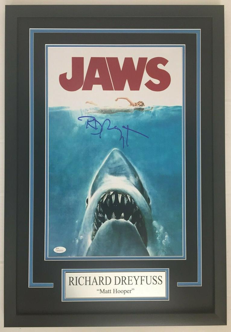 Richard Dreyfuss Autograph Signed JAWS 11x17 Movie (1 of 1)