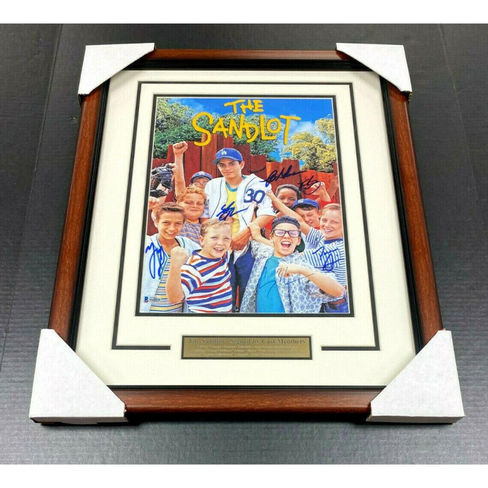 THE SANDLOT MOVIE 11X14 FRAMED PHOTO AUTOGRAPHED SIGNED (1 of 1)
