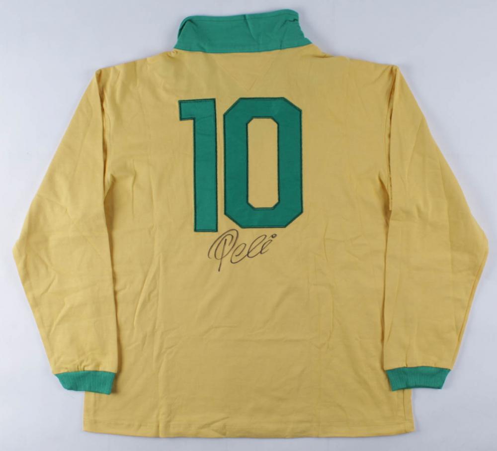 Pele Signed Brazil Jersey (JSA ALOA) (1 of 1)