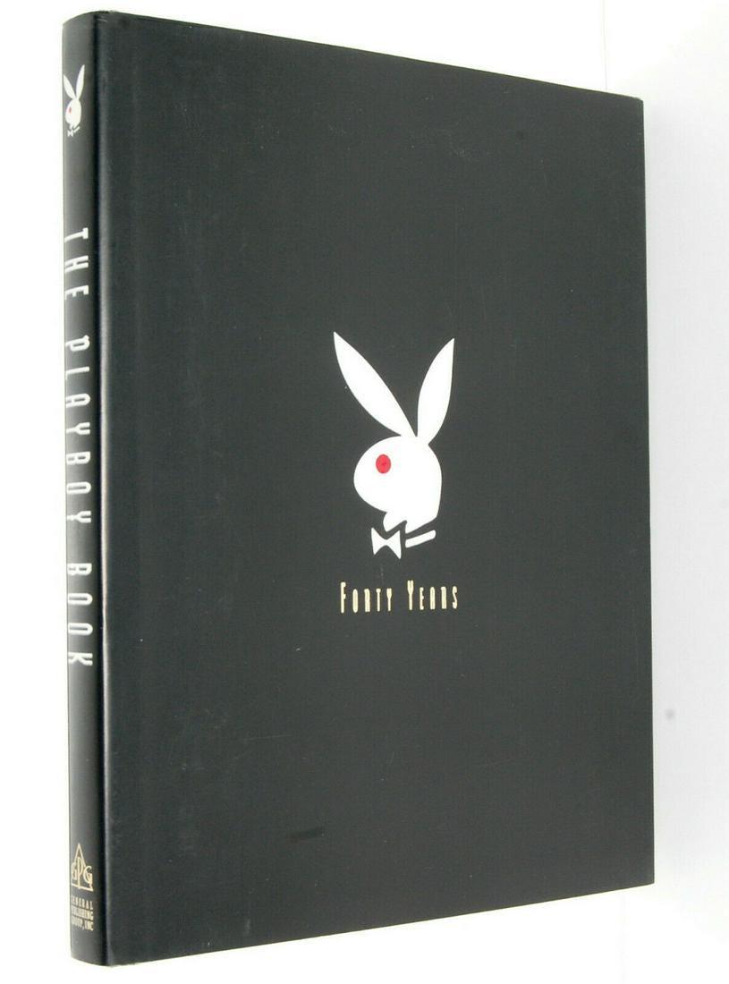Hugh Hefner Signed Playboy Book Forty Years Anniversary (1 of 2)