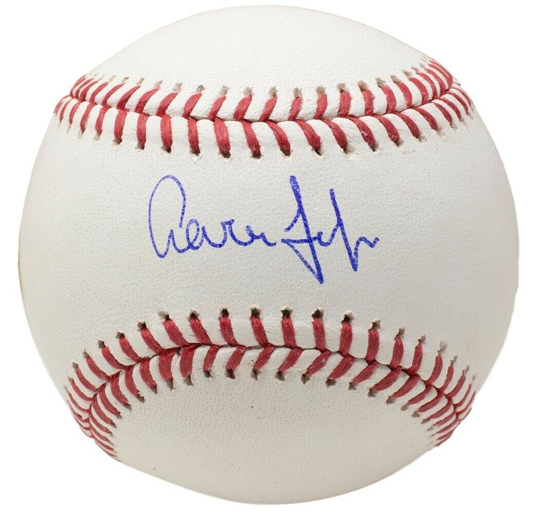 Aaron Judge Signed OML Baseball (Fanatics Hologram & (1 of 1)