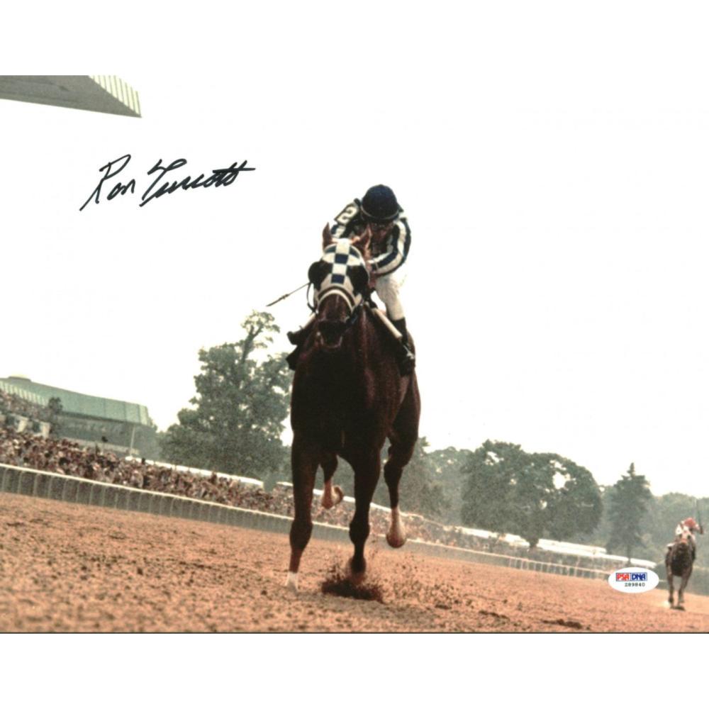 Ron Turcotte Signed 1973 Belmont Stakes Secretariat (1 of 1)
