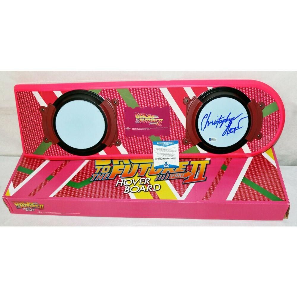 CHRISTOPHER LLOYD BACK TO THE FUTURE 2 DOC SIGNED (1 of 1)