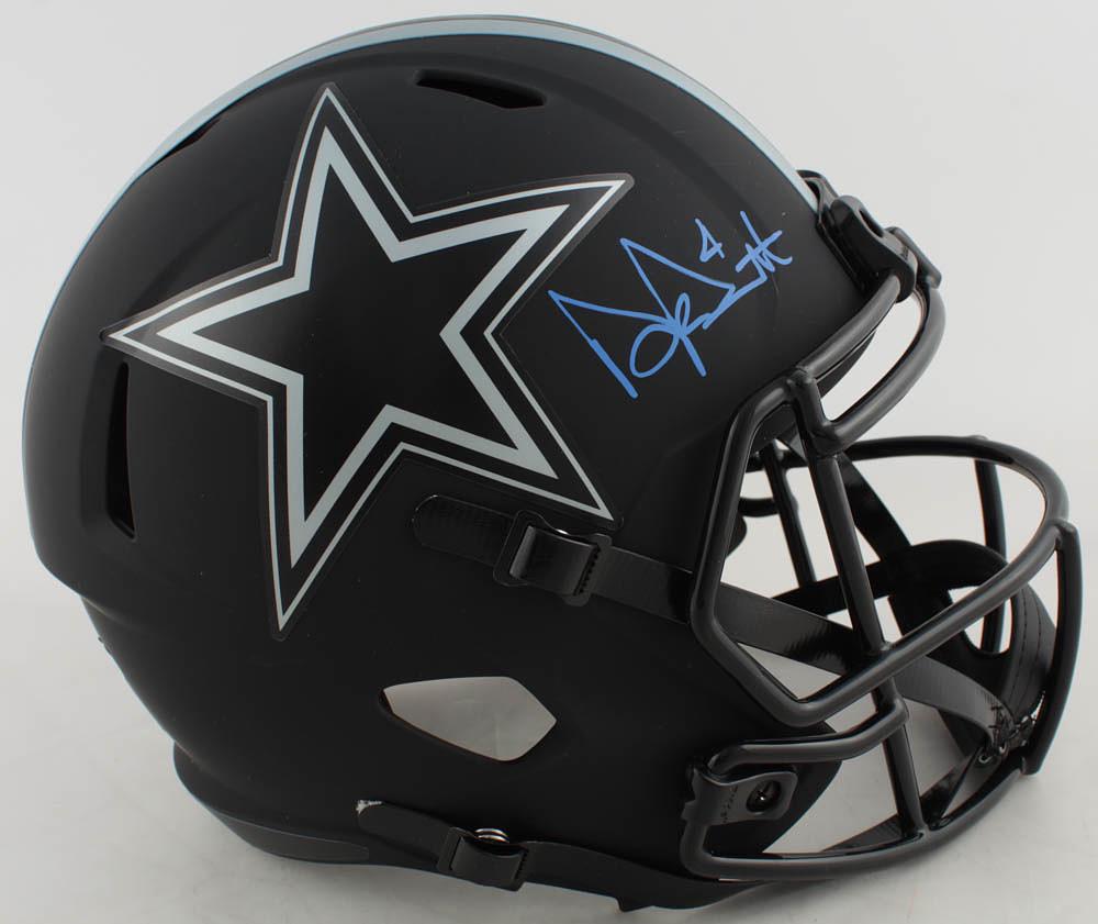 Dak Prescott Signed Cowboys Full-Size Eclipse Alternate (1 of 1)