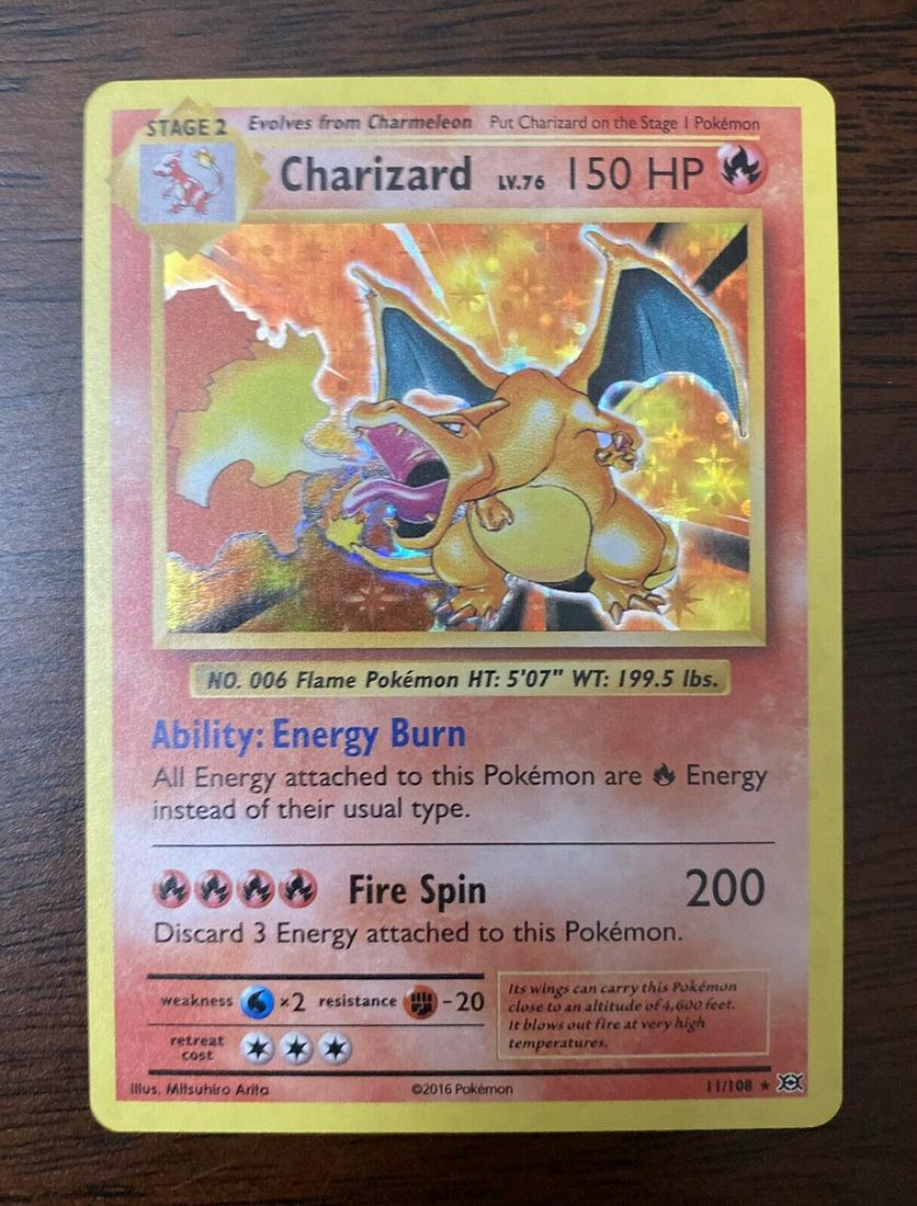 Charizard XY Evolutions (11/108) HOLOGRAPHIC RARE mint (1 of 1)
