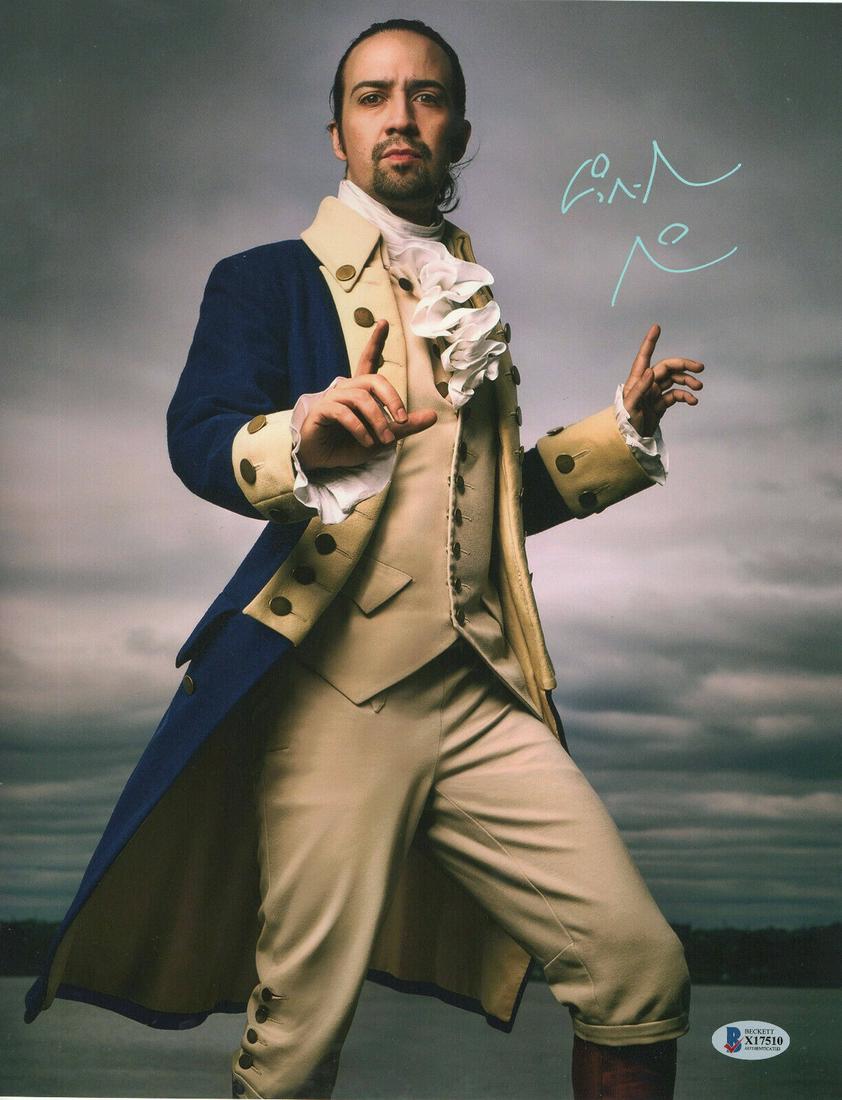 LIN-MANUEL MIRANDA "HAMILTON" AUTOGRAPH SIGNED (1 of 1)
