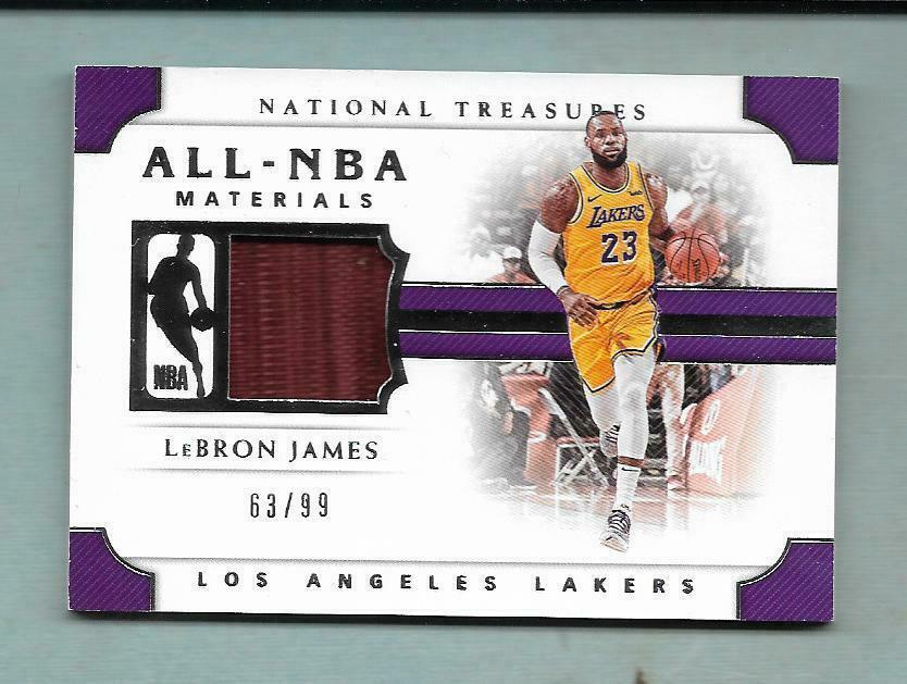 2018-19 PANINI NATIONAL TREASURES ALL-NBA MATERIALS (1 of 1)