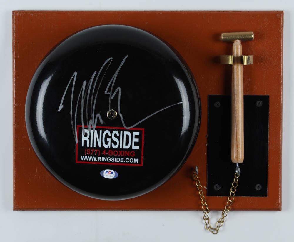 Mike Tyson Signed Authentic Ringside Boxing Bell (PSA (1 of 1)