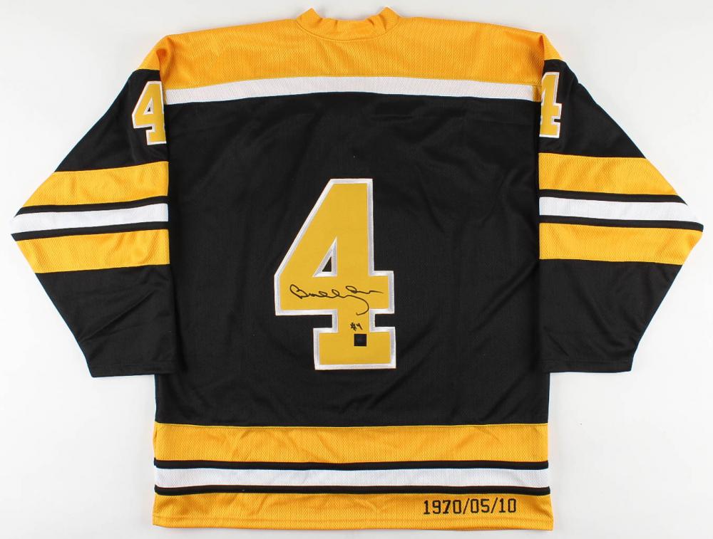 Bobby Orr Signed Custom Stitched Jersey (Orr COA) (1 of 2)