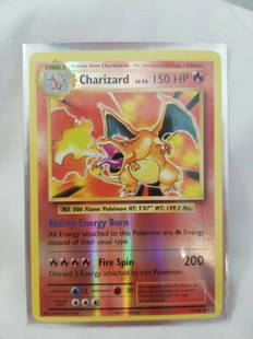 Pokemon XY Evolutions Charizard 11/108 Rare Reverse: Pokemon XY Evolutions Charizard 11/108 Rare Reverse Holo Card