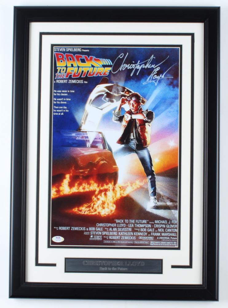 Christopher Lloyd Signed "Back to the Future" (1 of 1)