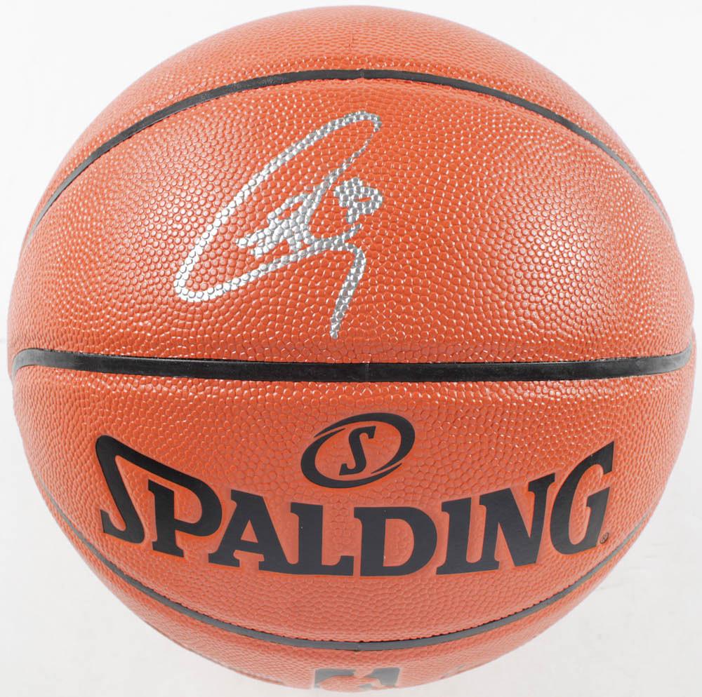 Stephen Curry Signed NBA Game Ball Series Basketball (1 of 1)