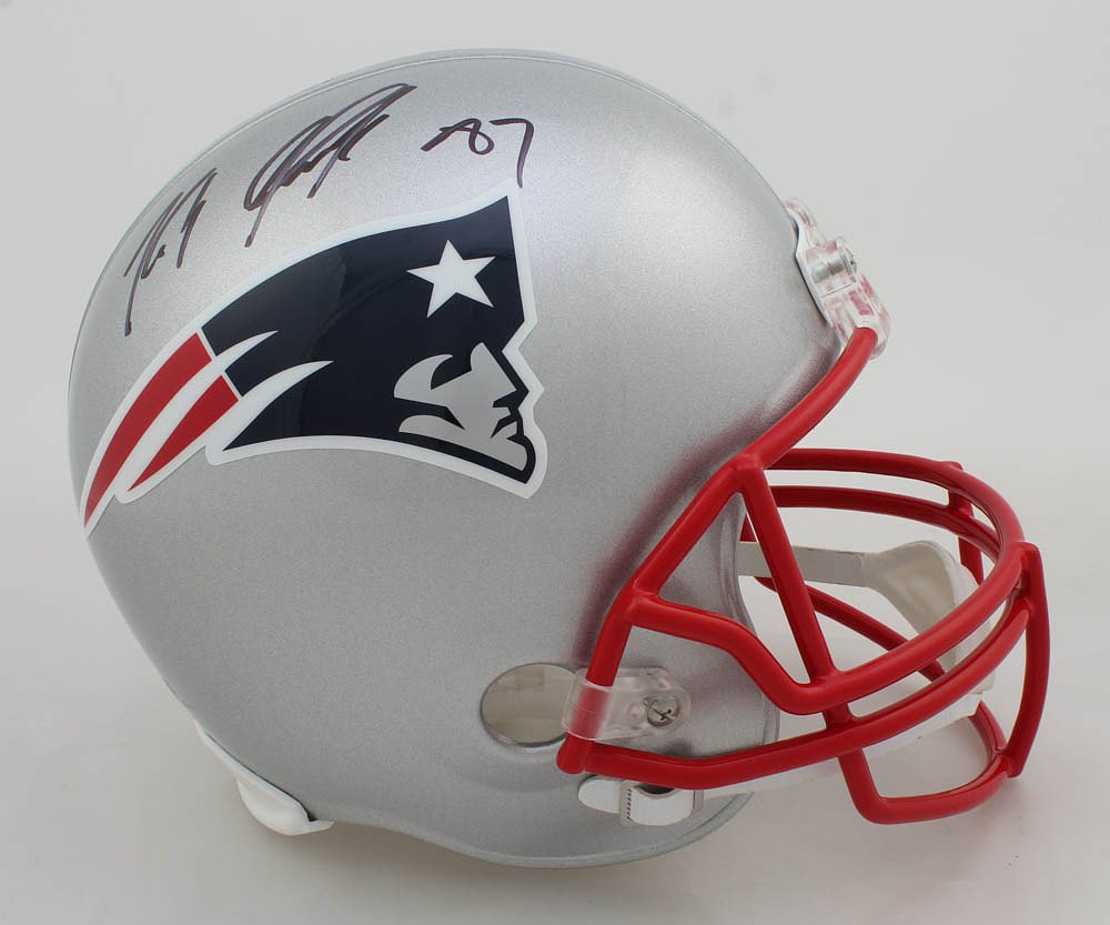 Rob Gronkowski Signed Buccaneers Full-Size Helmet JSA (1 of 1)