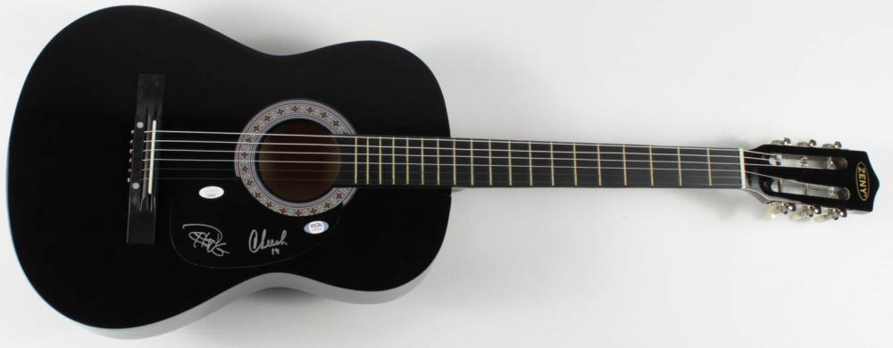 Cheech Marin & Tommy Chong Signed 39" Acoustic Guitar (1 of 1)