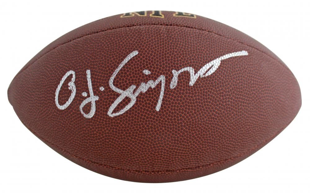 O.J. Simpson Signed NFL Football (JSA COA) (1 of 1)