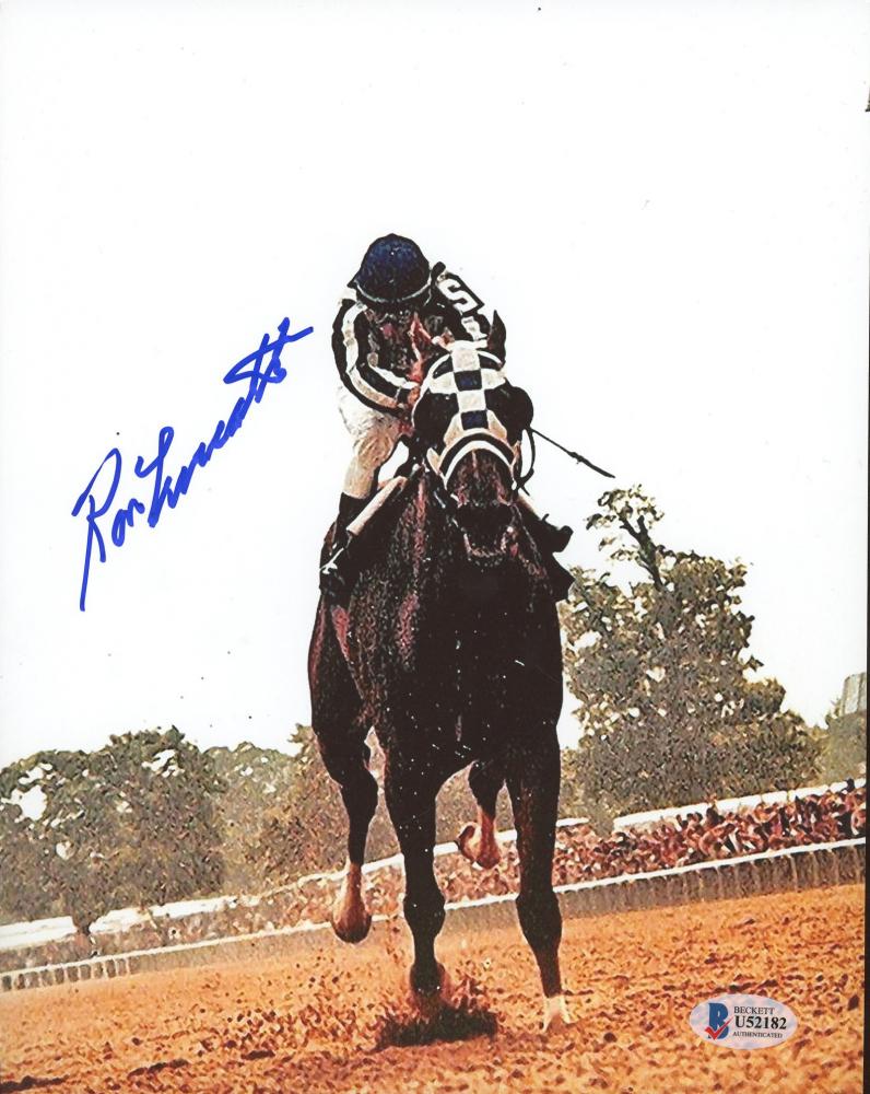 Ron Turcotte Signed 8x10 Photo (Beckett COA) (1 of 1)