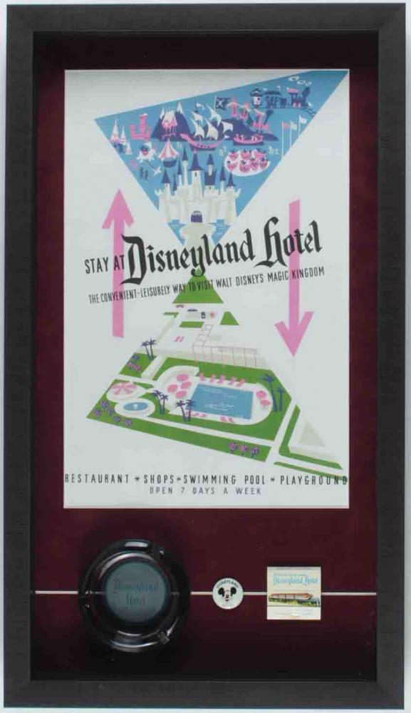 Disneyland Hotel 14.5x25.5x2 Custom Framed Shadowbox (1 of 1)