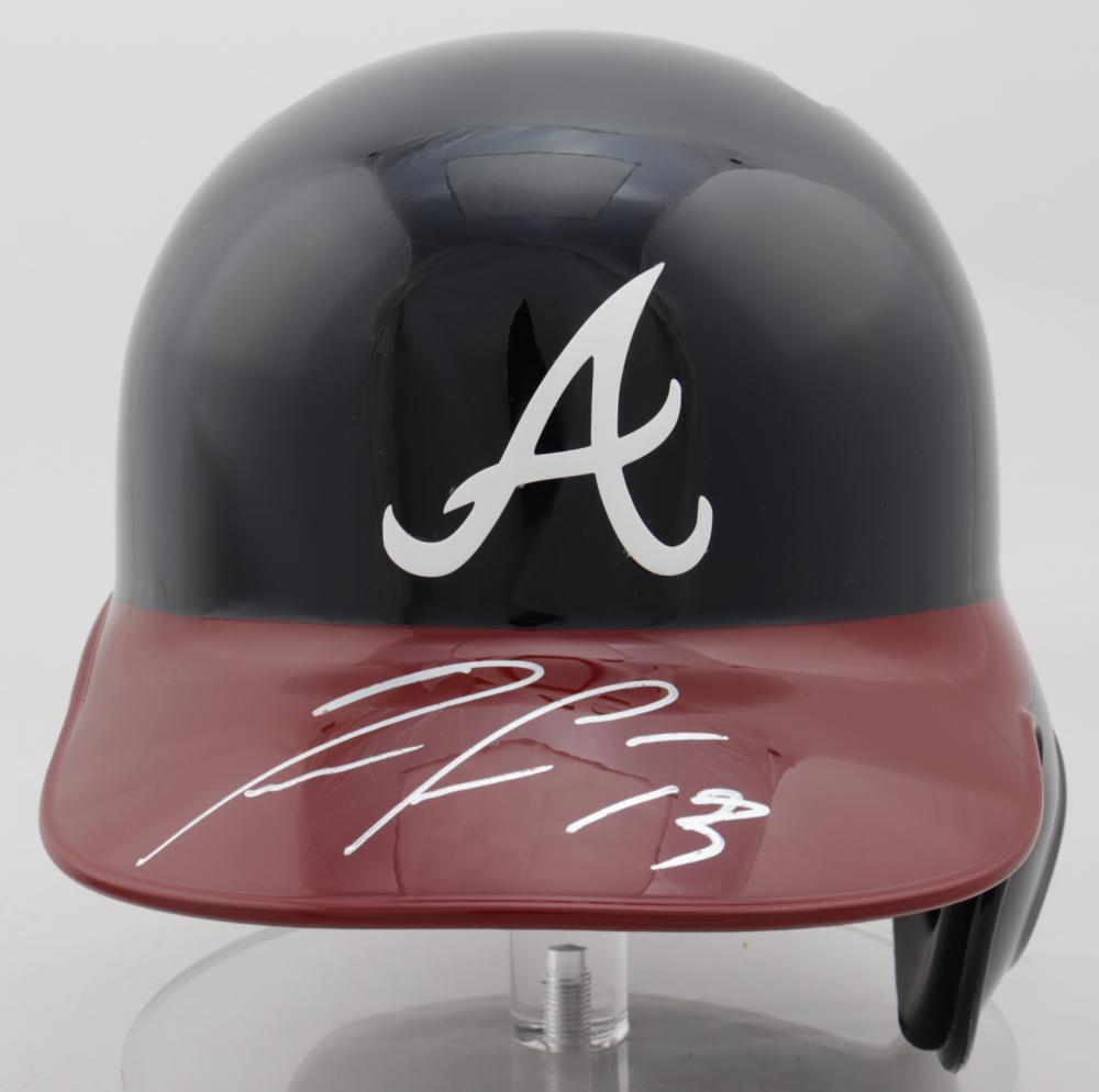 Ronald Acuna Jr. Signed Braves Full Size Batting Helmet (1 of 1)