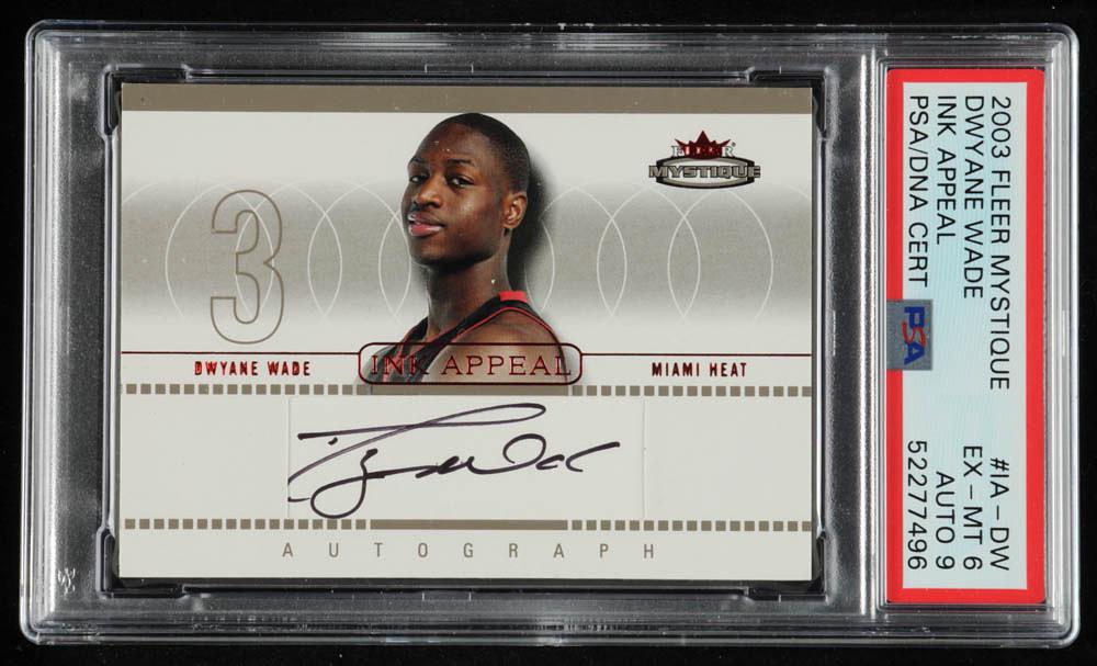 Dwyane Wade 2003-04 Fleer Mystique Ink Appeal #IA-DW (1 of 1)