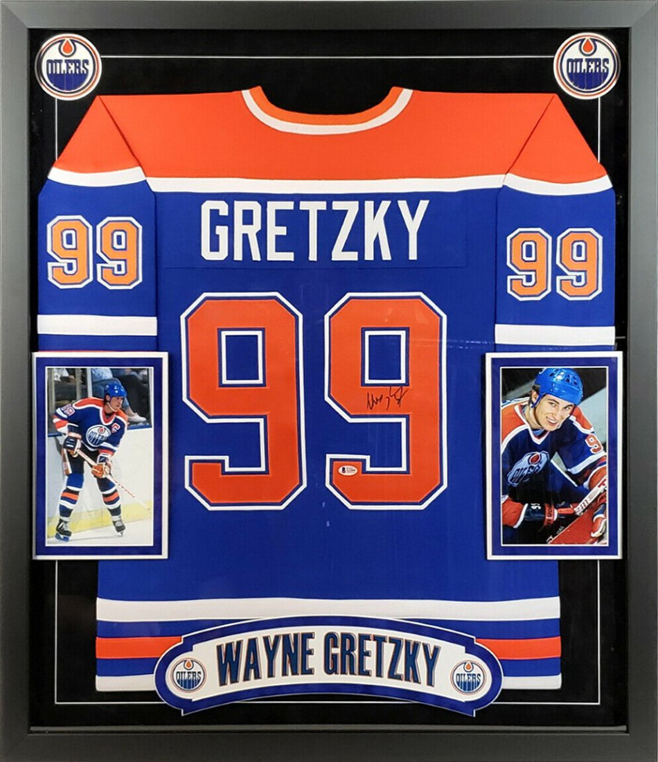 Wayne Gretzky Autographed Edmonton Oilers Jersey JSA (1 of 1)