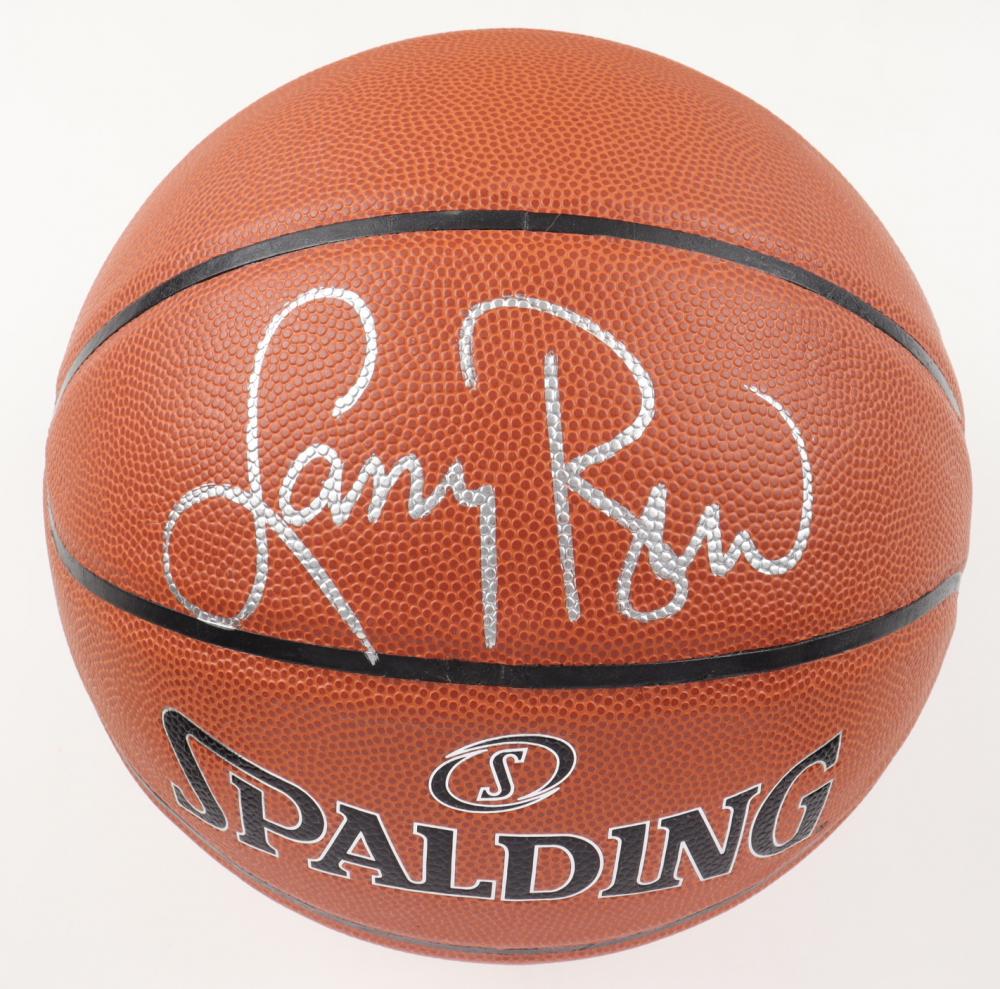Larry Bird Signed NBA Basketball (PSA COA) (See (1 of 1)