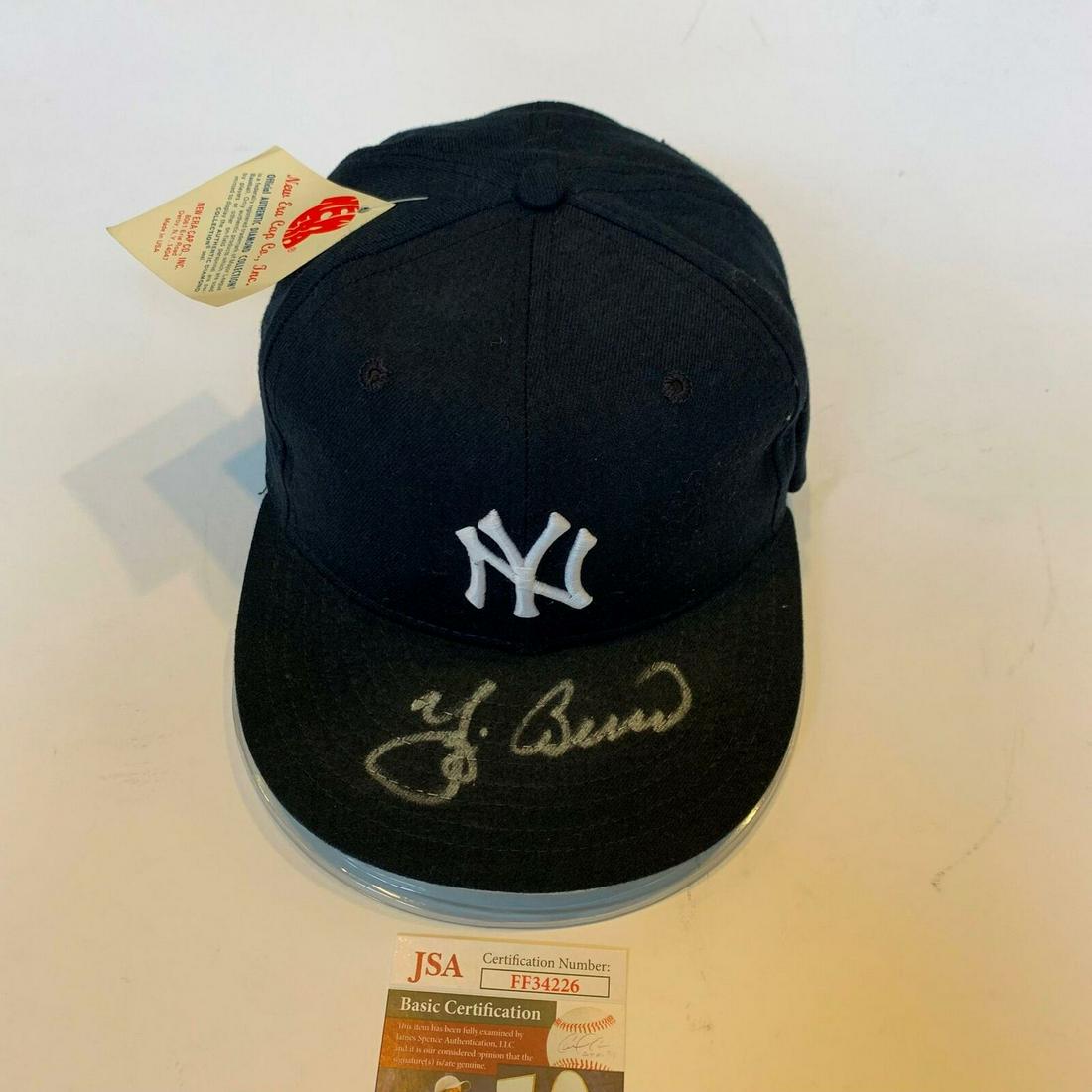 Yogi Berra Signed Vintage Authentic New York Yankees (1 of 1)