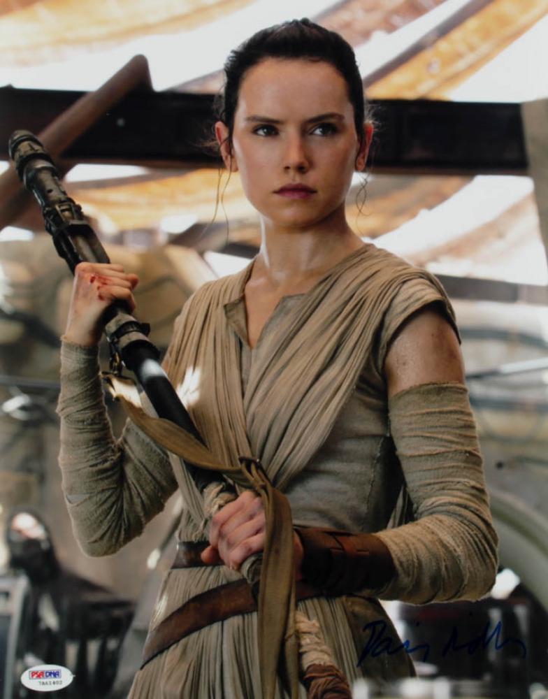 Daisy Ridley Signed "Star Wars: The Force Awakens" (1 of 1)