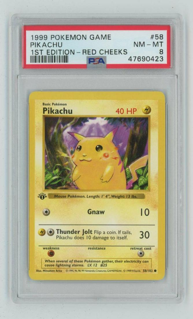 1999 Pokemon 1st Edition Shadowless Base Set #58 (1 of 1)