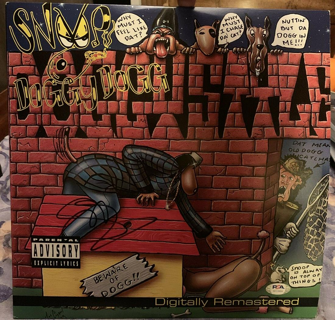 Snoop Dogg Signed Doggystyle Lp Album Psa (1 of 1)