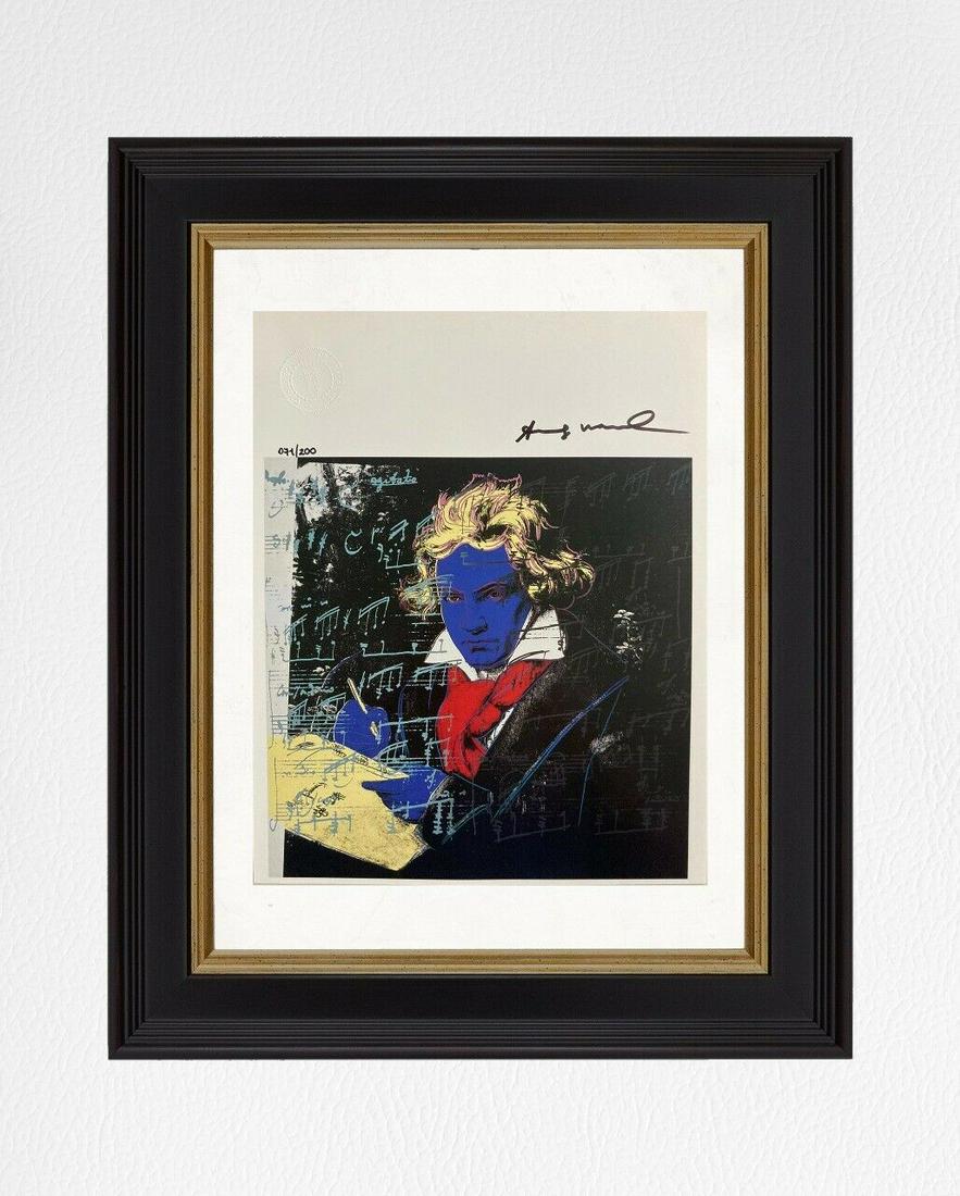 Andy Warhol 1987 Original Print, Hand Signed with (1 of 2)