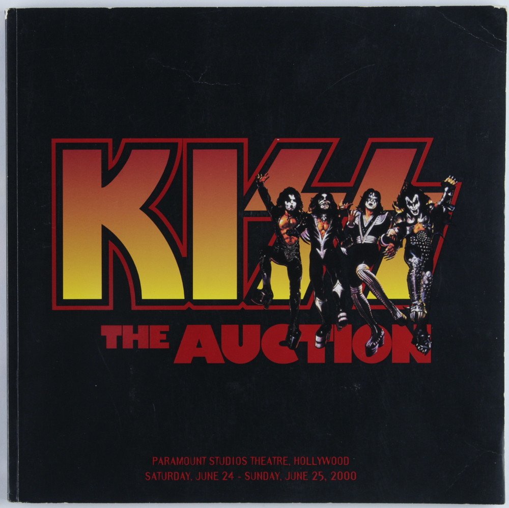 "KISS: The Auction" Softcover Catalog Band-Signed by (4 (1 of 3)