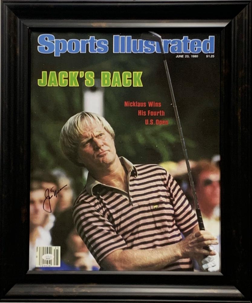 Jack Nicklaus Signed 20.5x24.5 Sports Illustrated (1 of 1)