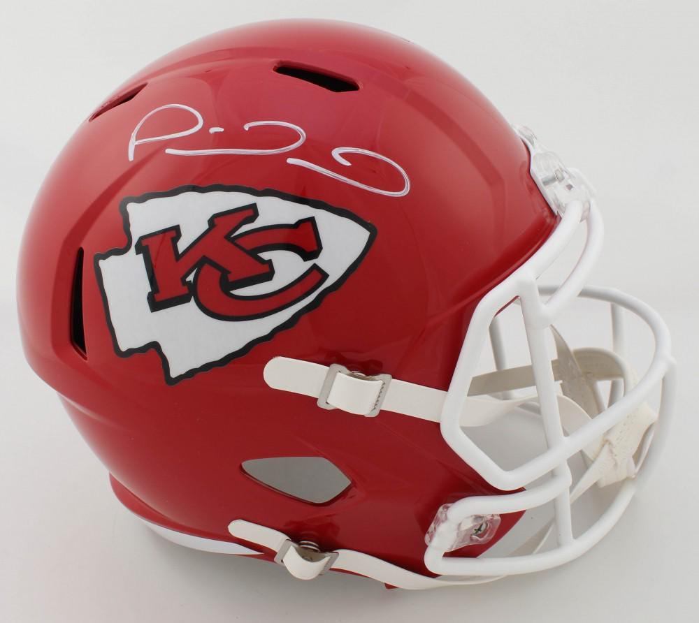 Patrick Mahomes hand signed Chiefs Full Size helmet JSA (1 of 1)