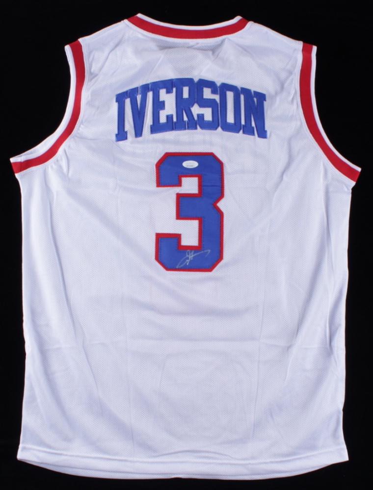 Allen Iverson Signed Jersey (JSA COA) (1 of 1)