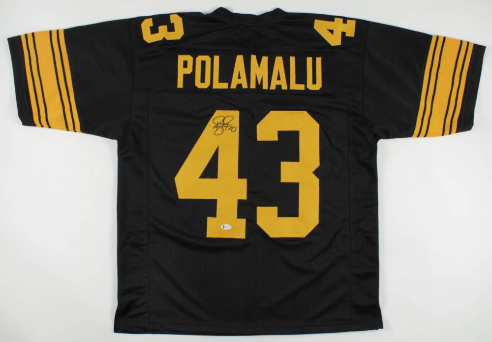 Troy Polamalu Signed Jersey (Beckett COA) (1 of 1)