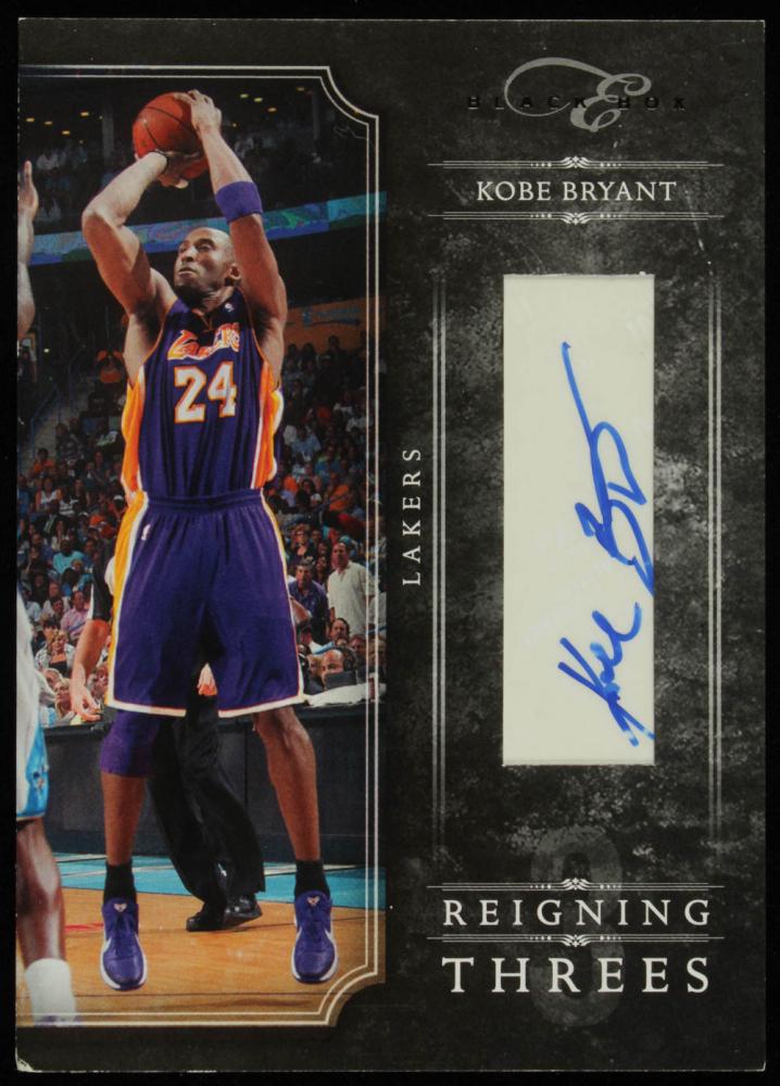 Kobe Bryant 2010-11 Elite Black Box Reigning Threes (1 of 2)