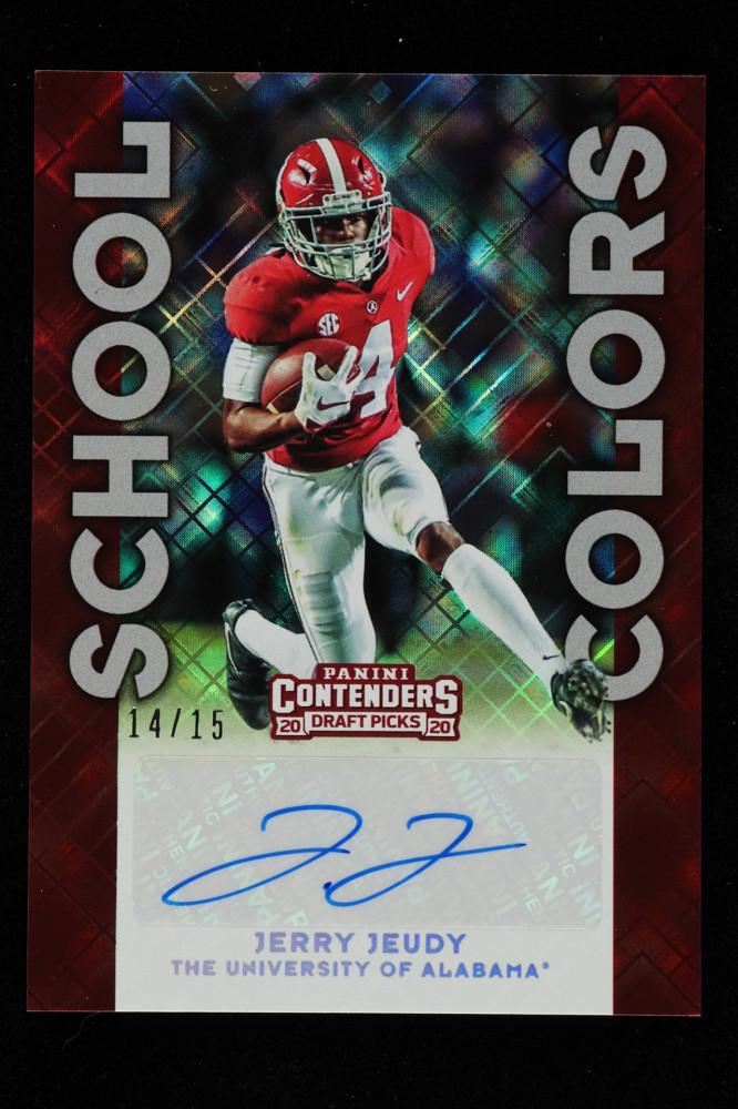 Jerry Jeudy 2020 Panini Contenders Draft Picks School (1 of 1)