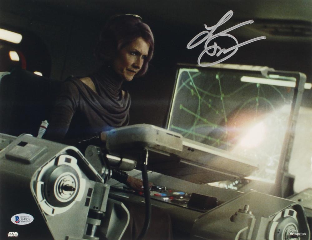 Laura Dern Signed "Star Wars: The Last Jedi" 11x14 (1 of 1)