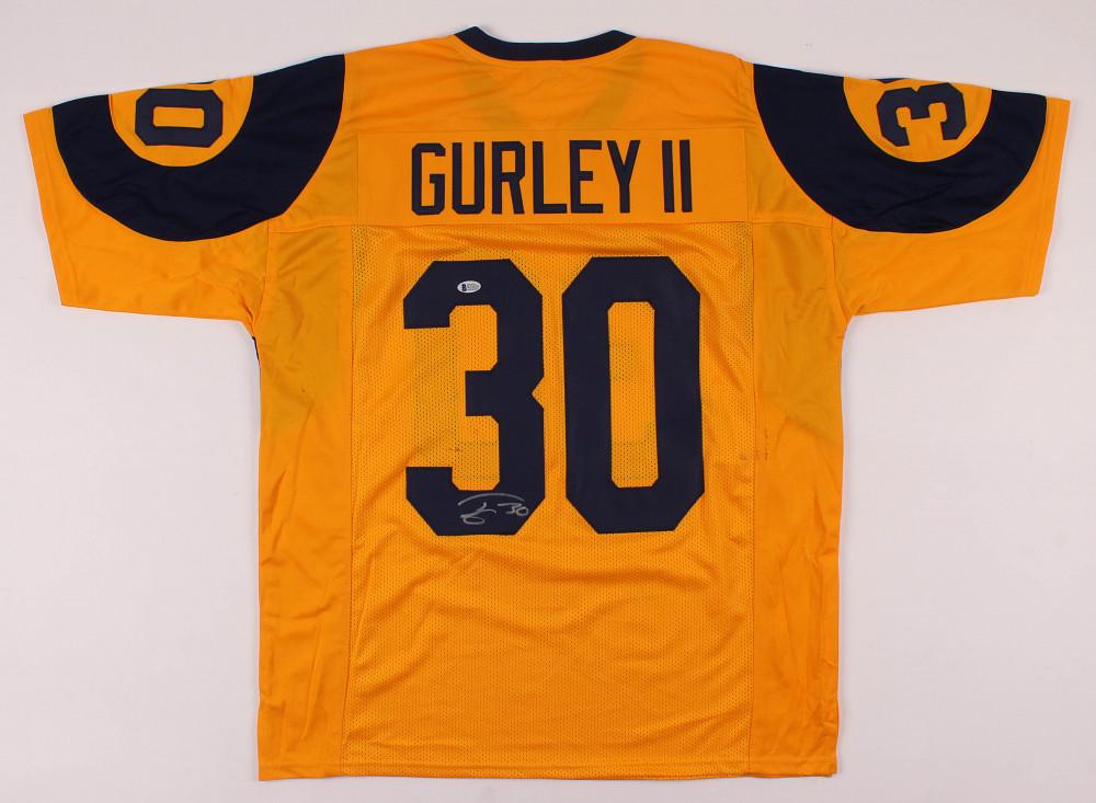 Todd Gurley II Signed Jersey (Beckett COA) (1 of 1)