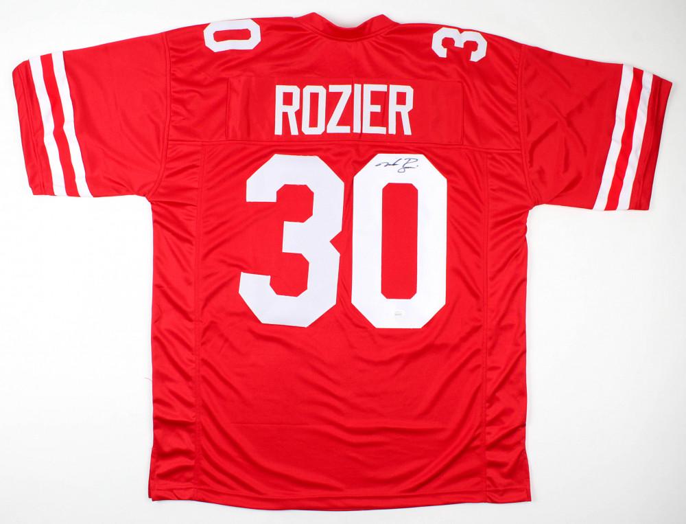 Mike Rozier Signed Jersey (JSA COA) (1 of 1)