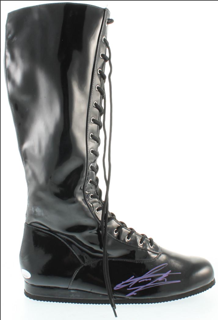 The Undertaker Signed Wrestling Boot (JSA COA) (1 of 1)