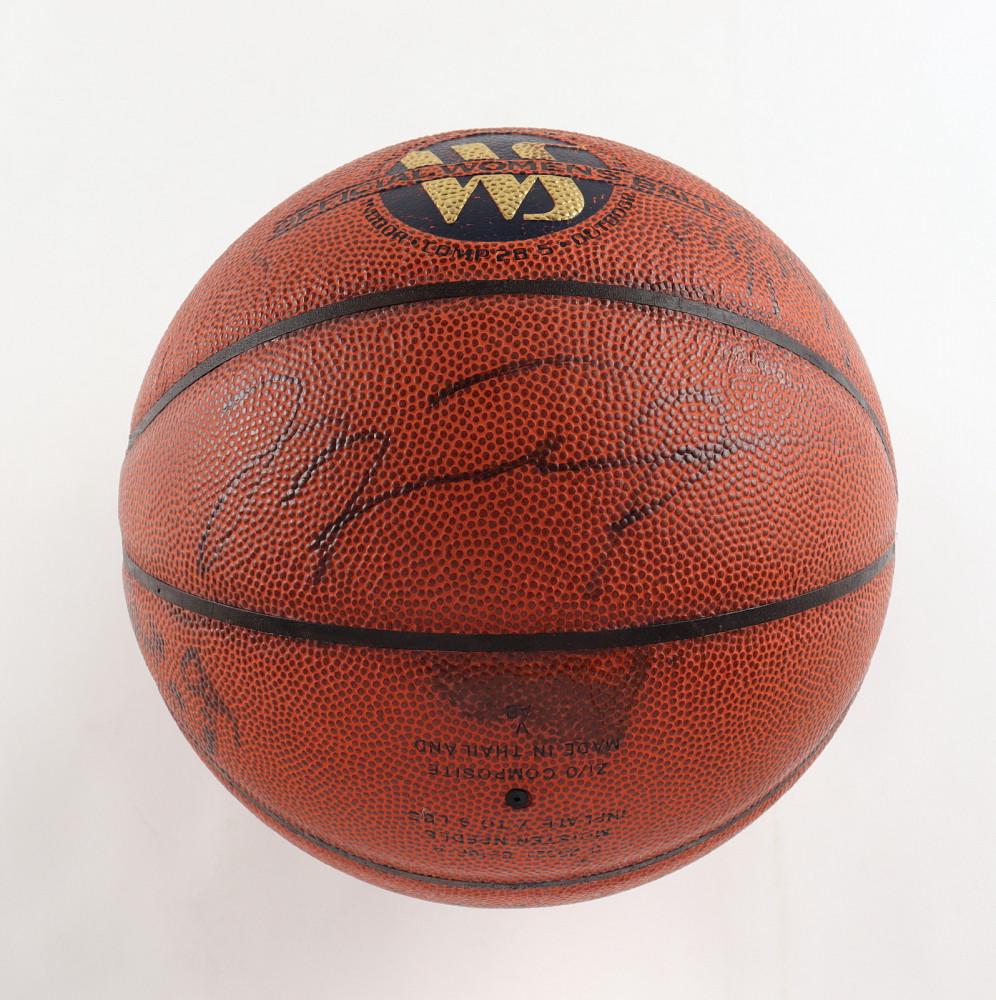 1990s Bulls Basketball Team-Signed by (10) with Michael (1 of 8)