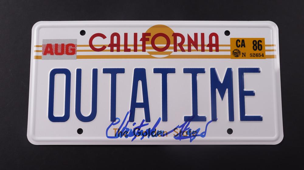 Christopher Lloyd Signed "Back to the Future" (1 of 1)